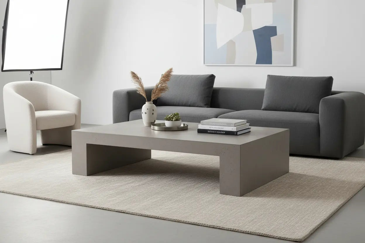 Guide simple pour une table basse effet béton en 2026 Hawali Home