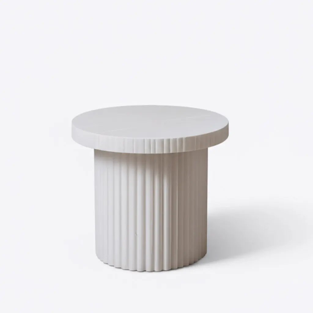 Table d’appoint en Béton Ciré OLGA - 40 cm Hawali Home