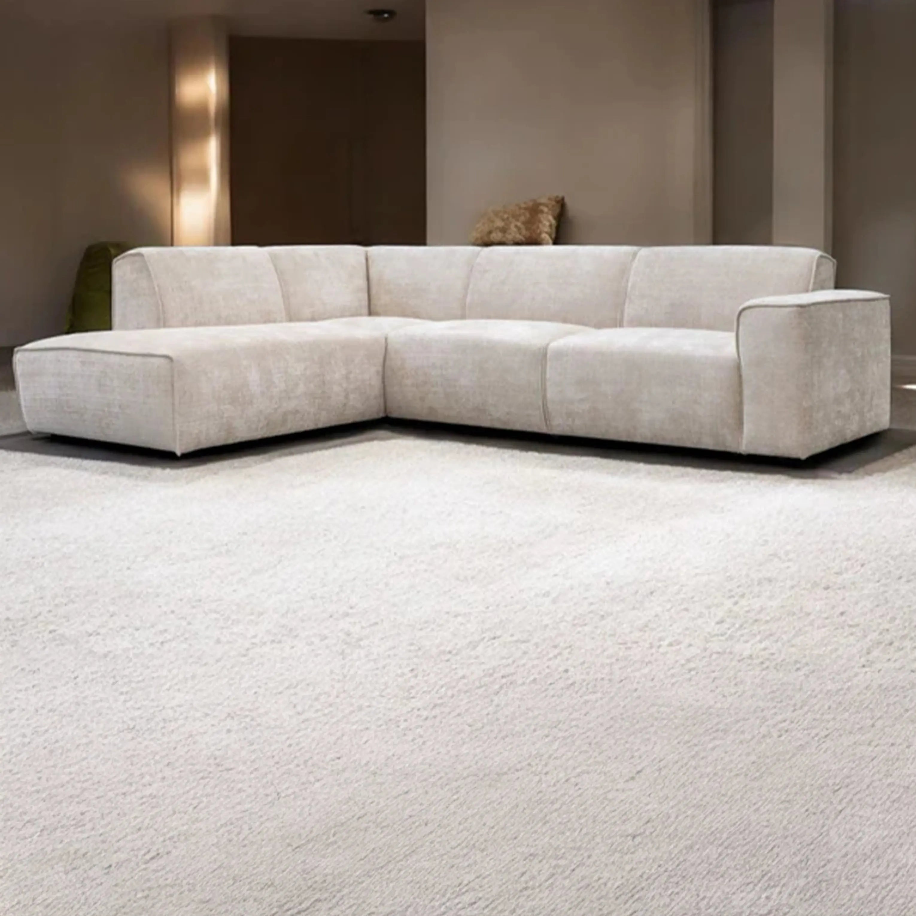 Canapé d'angle Tissu Marbella CHLOE - 288 x 213 cm Hawali Home