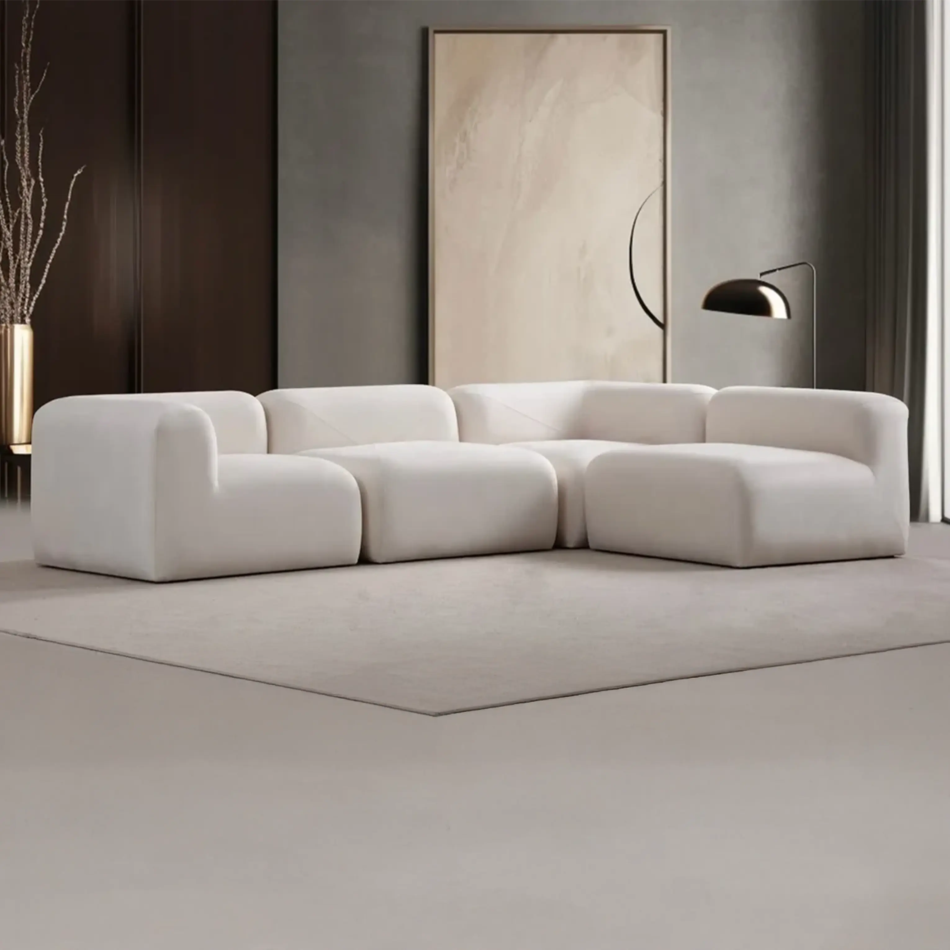 Canapé Modulable DREAMY - 4 Modules Hawali Home