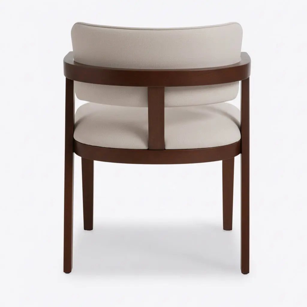 Chaise en Bois STANNY - 50 x 46 cm Hawali Home