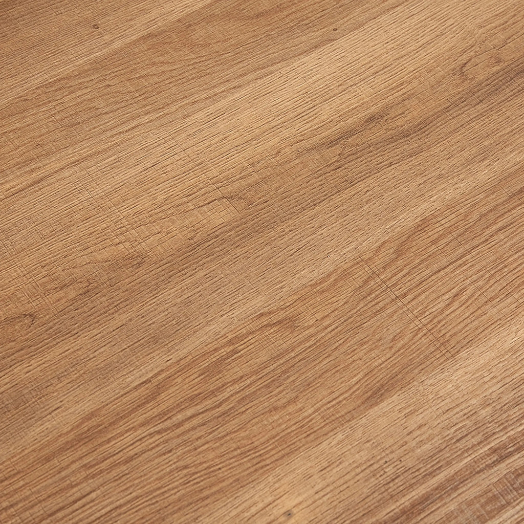 Table à Manger Ovale Effet Chêne Vieilli BALI - De 200 à 220 cm Hawali Home