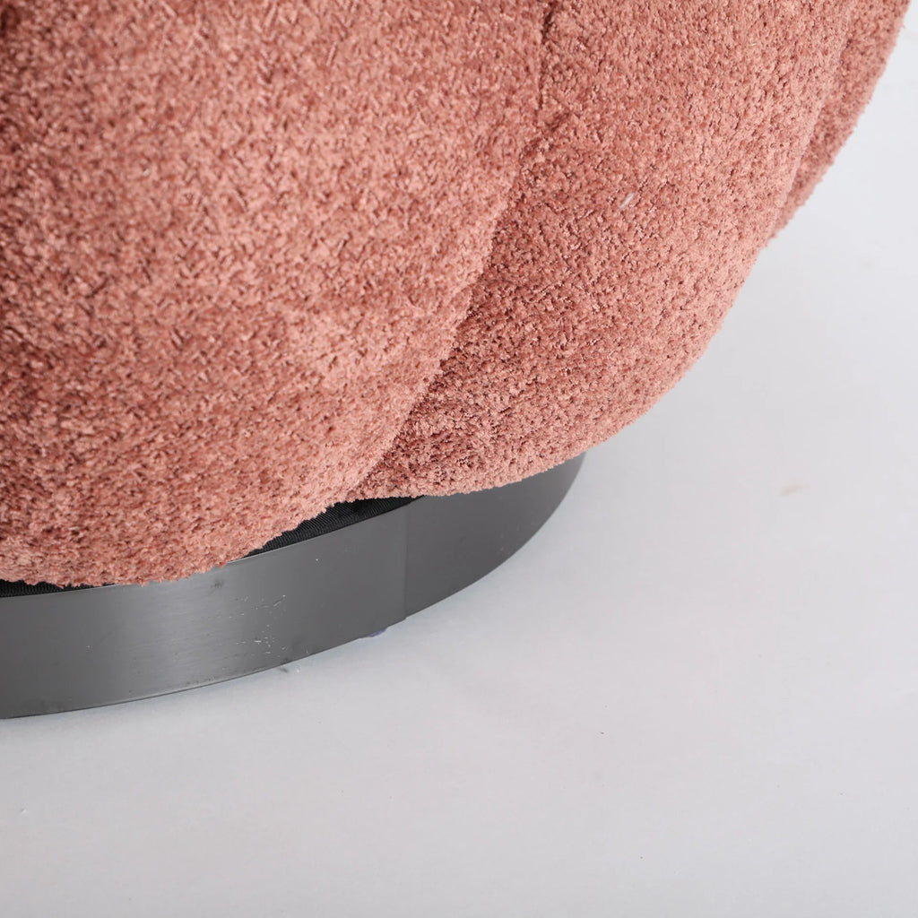 Fauteuil Pivotant Bouclé Ayent