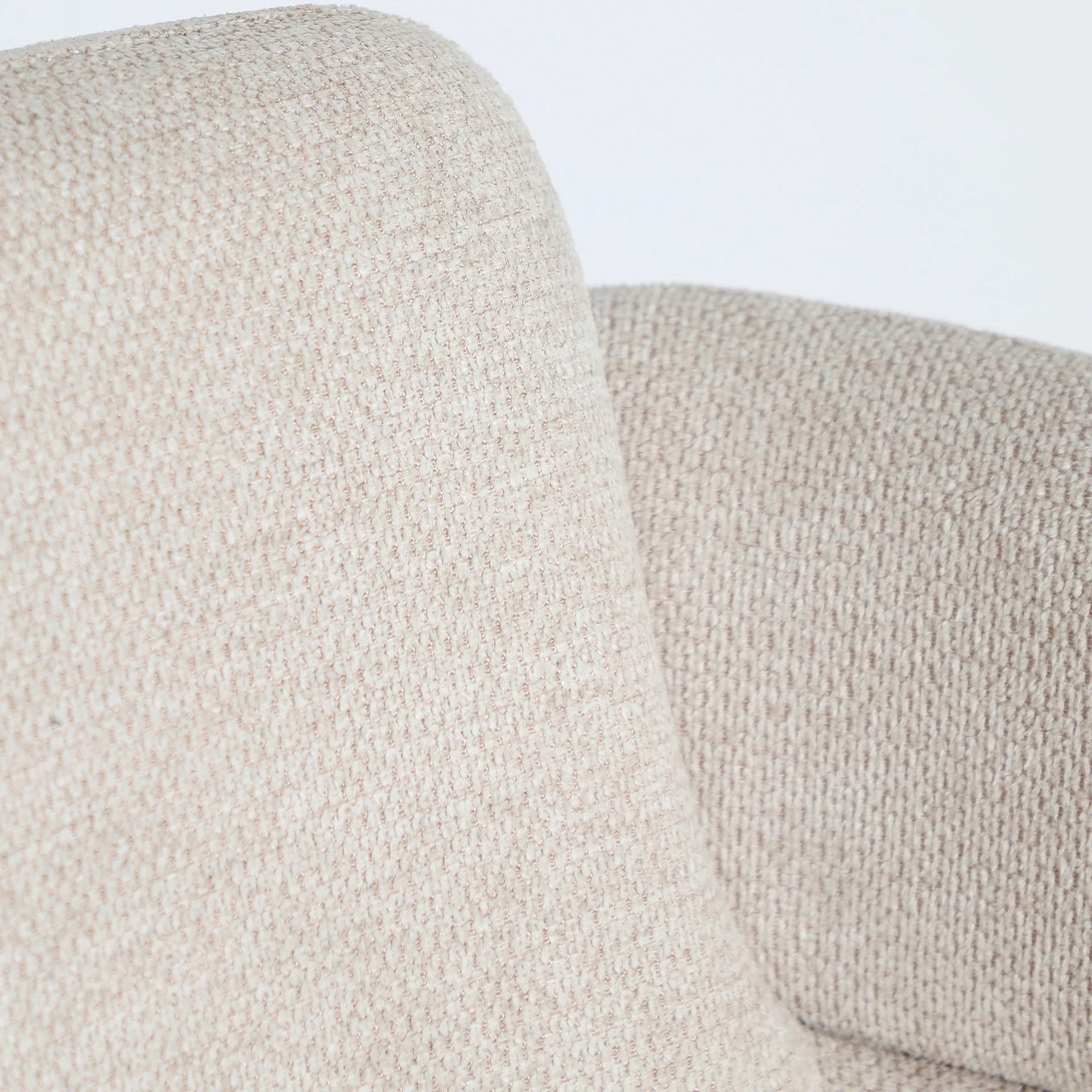 Chaise de Salle à Manger Blanc Cassé  NOOR - 54 x 56 cm KODU