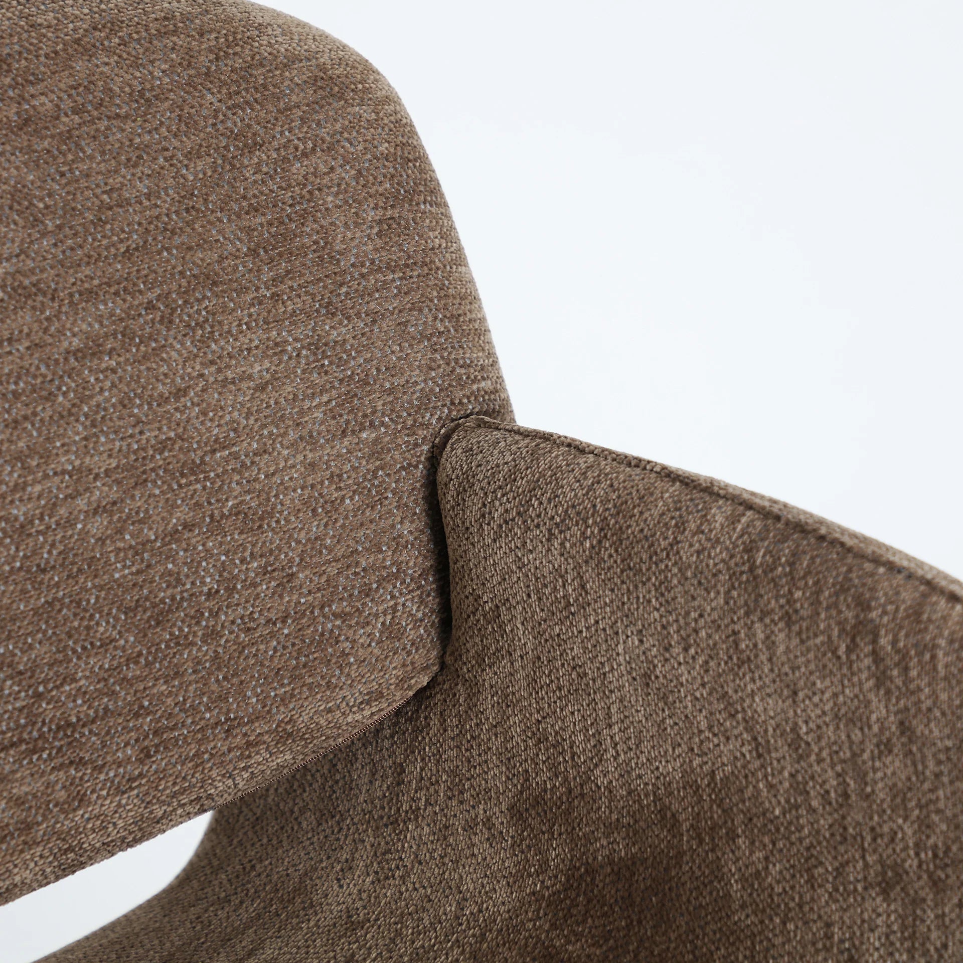 Chaise de Salle à Manger Taupe NOOR - 54 x 56 cm KODU