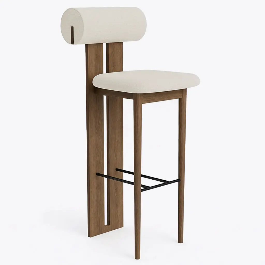 Chaise de Bar en Bois BETTY Hawali Home