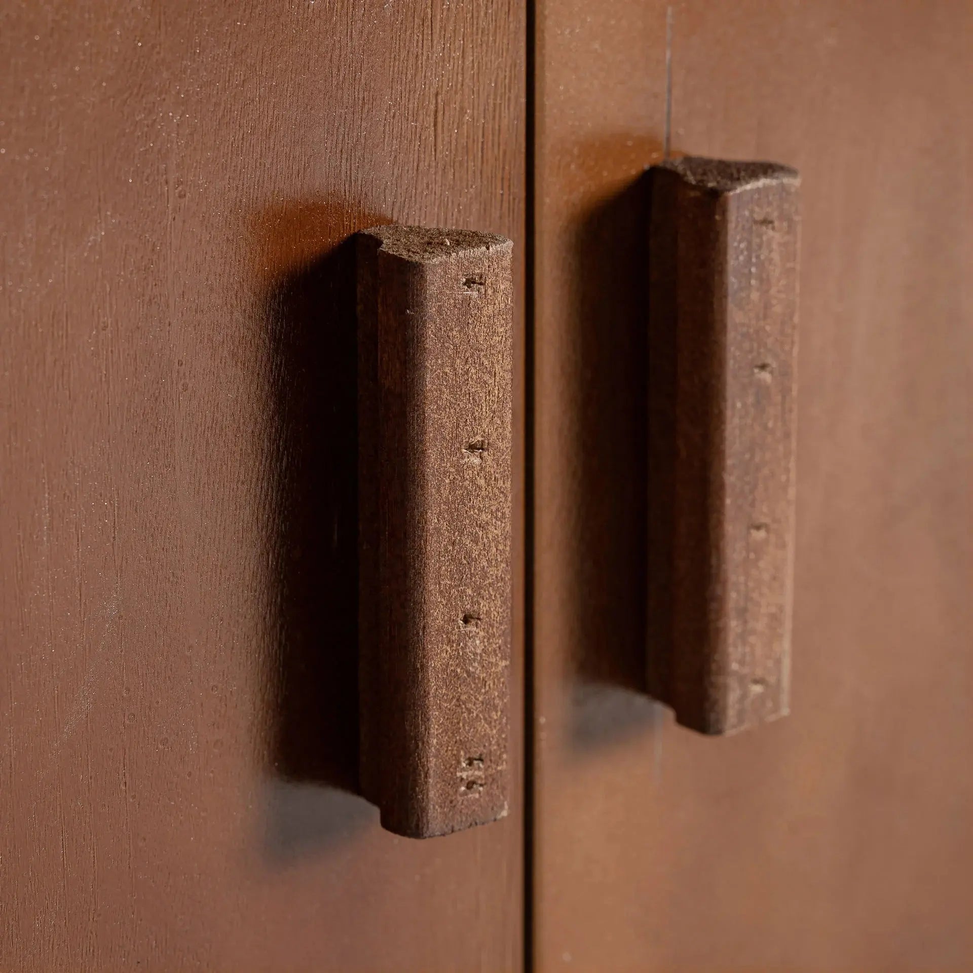 Bibliothèque 2 Portes en Bois de Frêne et Métal DIKEBUS - 100 cm KODU