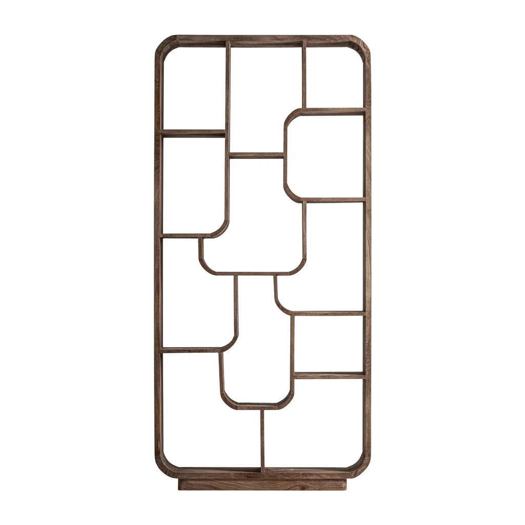 Bibliothèque en Bois de Manguier Marron FLOW - 192 cm KODU