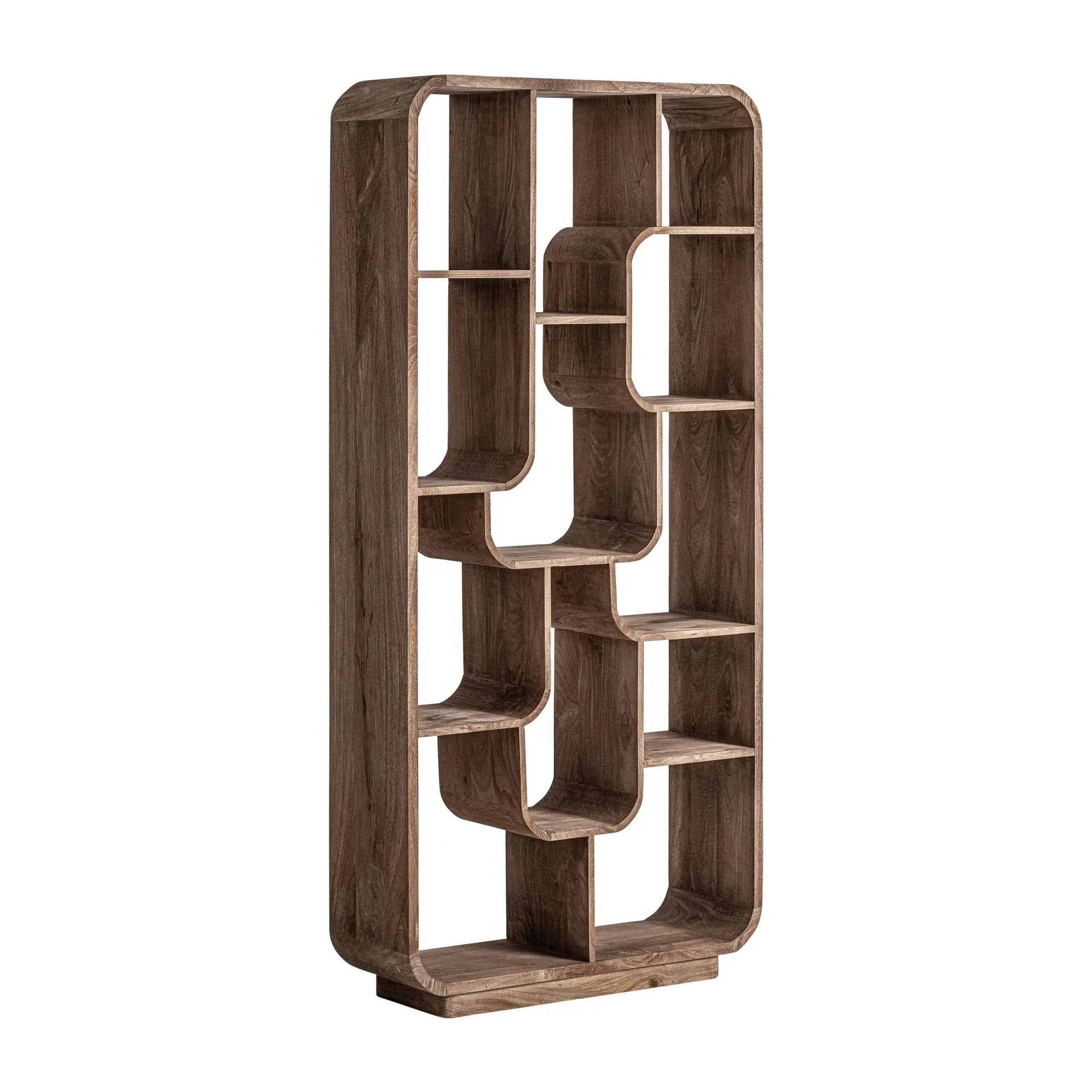 Bibliothèque en Bois de Manguier Marron FLOW - 192 cm KODU