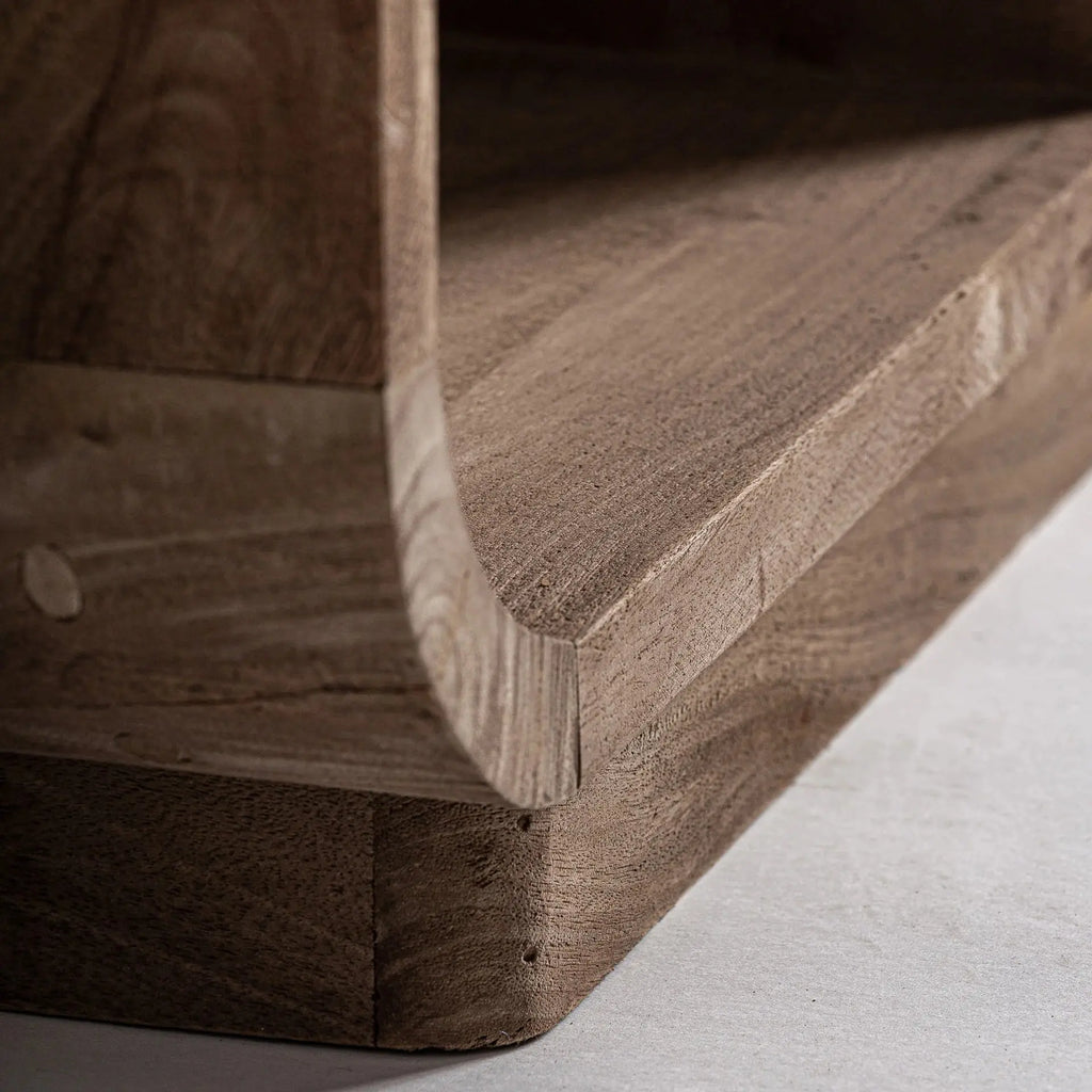 Bibliothèque en Bois de Manguier Marron FLOW - 192 cm KODU