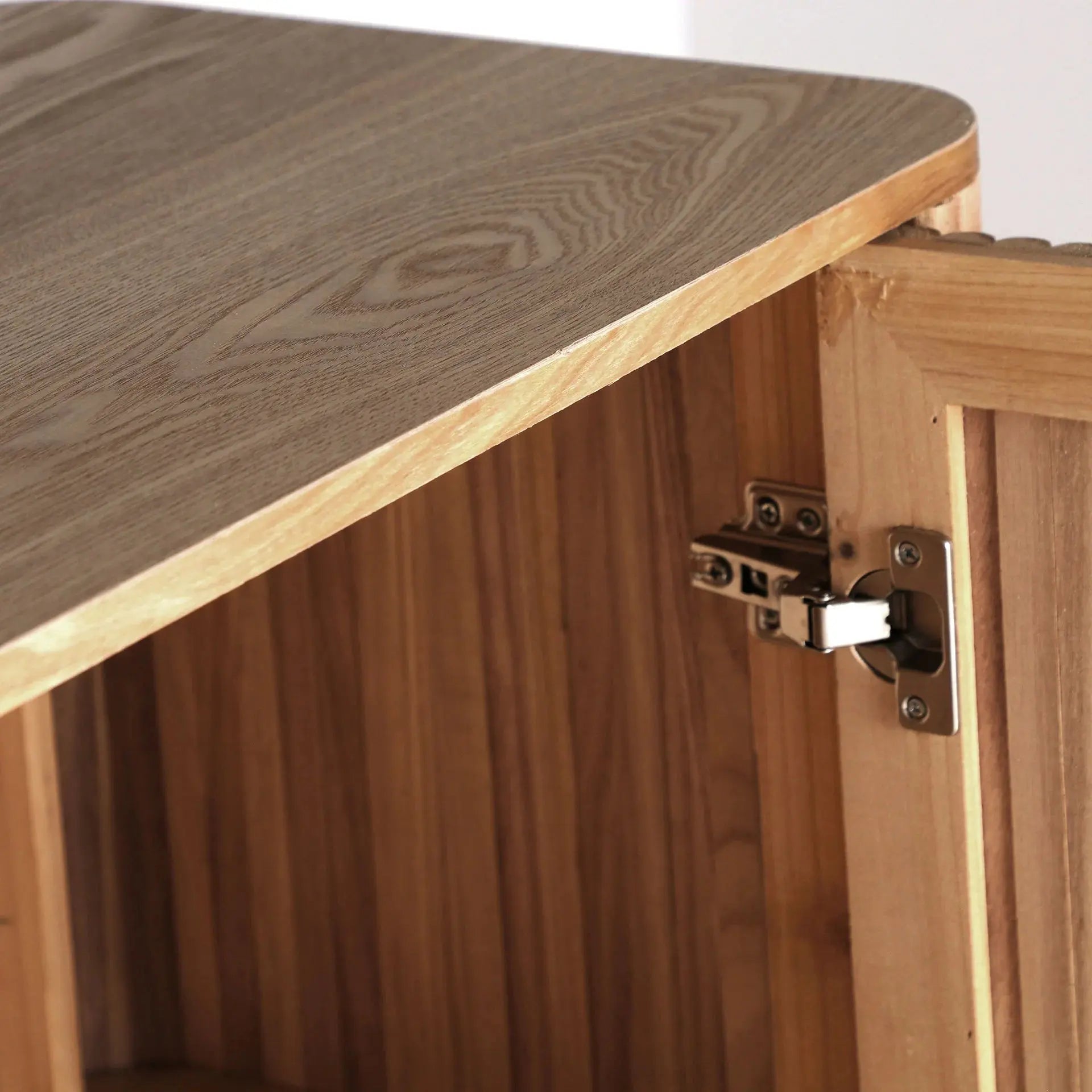 Buffet 2 Portes 4 Tiroirs en Bois SKAGEN - 160 cm KODU