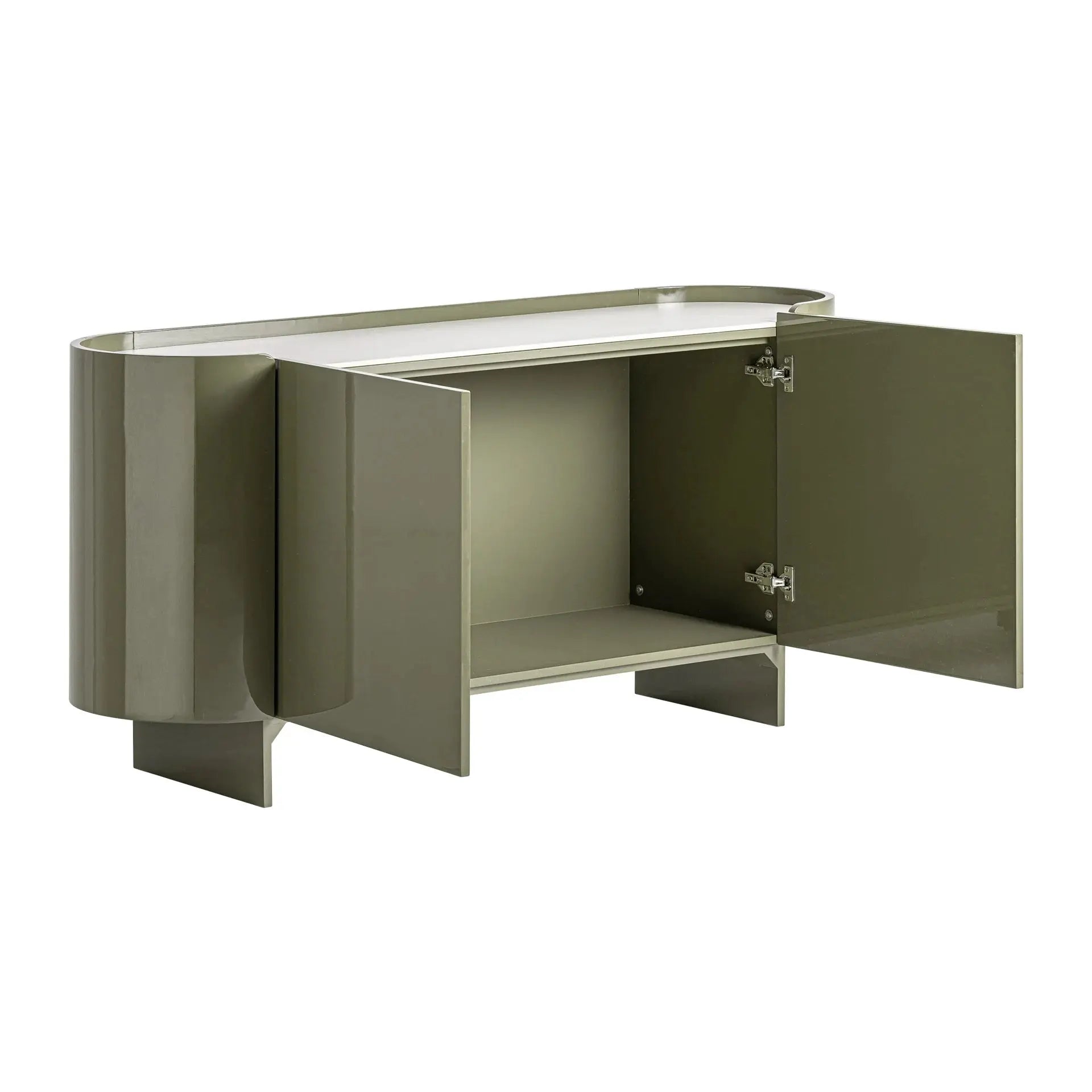 Buffet 2 Portes en Céramique et MDF STAGE - 160 cm KODU
