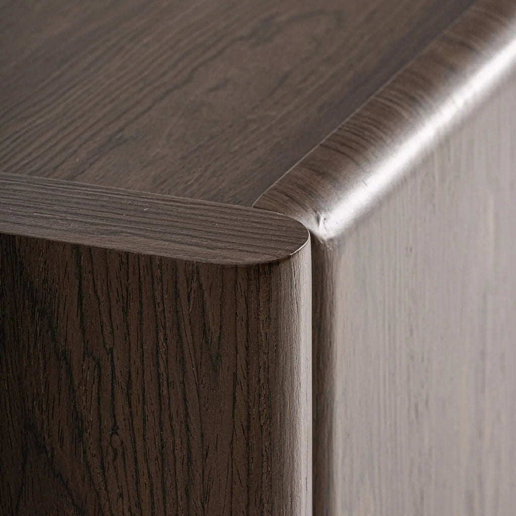 Buffet 4 Portes en Bois MDF Marron ARKO - 180 cm KODU