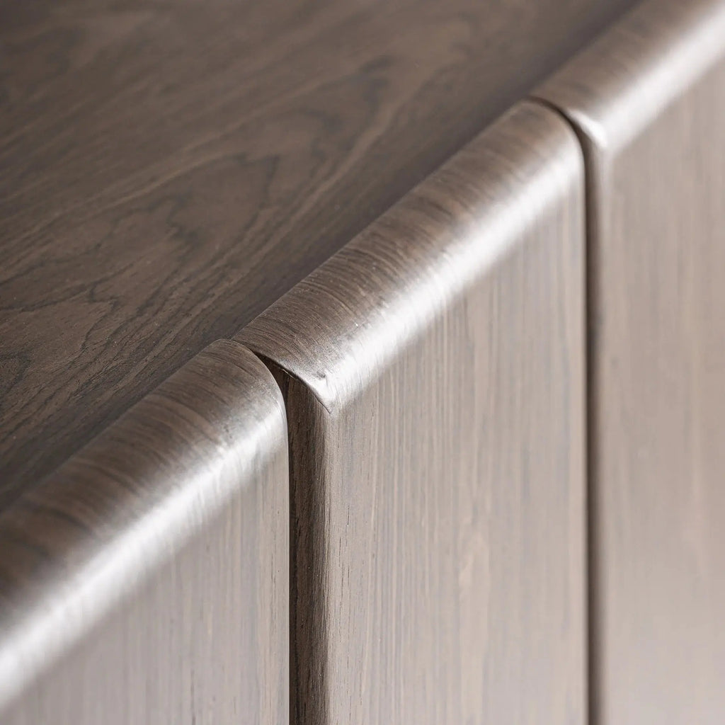 Buffet 4 Portes en Bois MDF Marron ARKO - 180 cm KODU