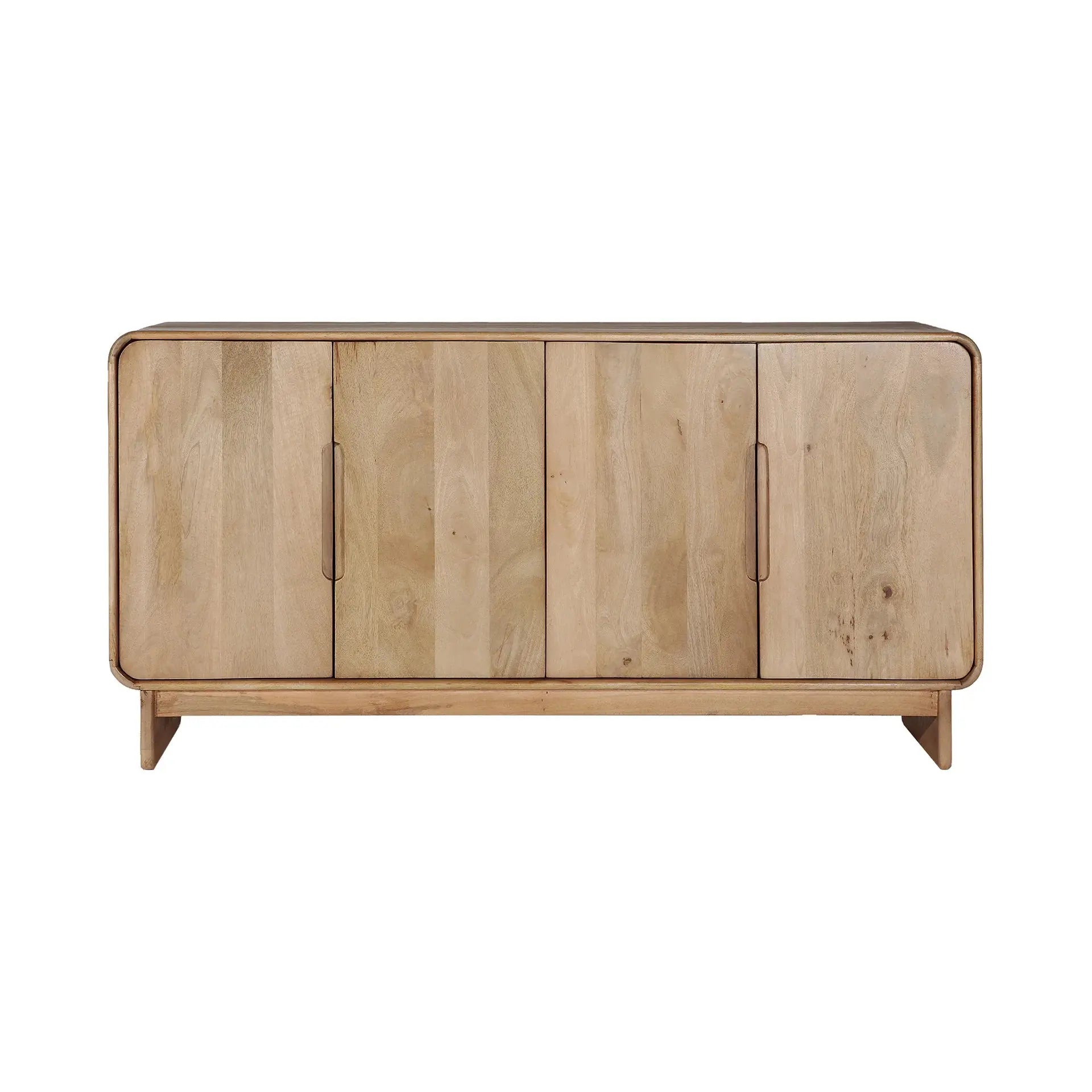 Buffet 4 Portes en Bois de Manguier CANADA - 160 cm KODU