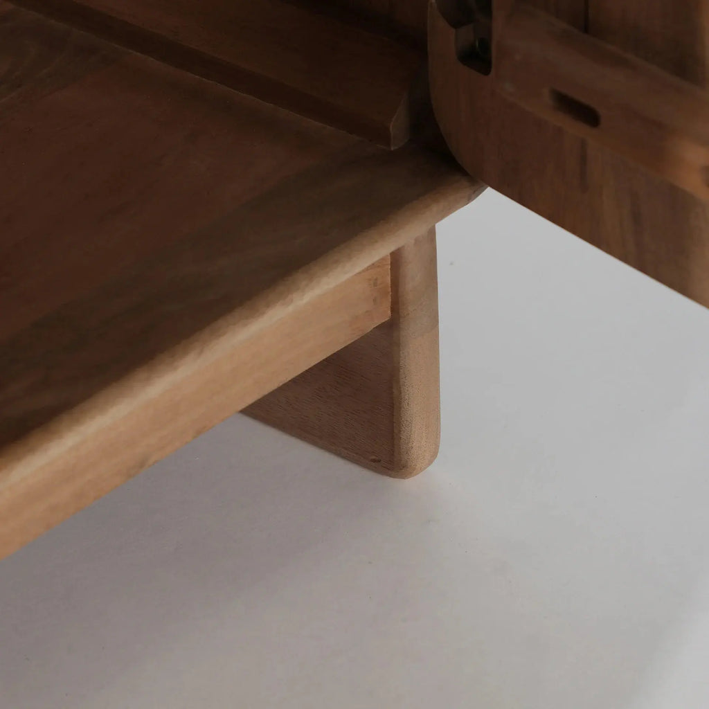 Buffet 4 Portes en Bois de Manguier CANADA - 160 cm KODU