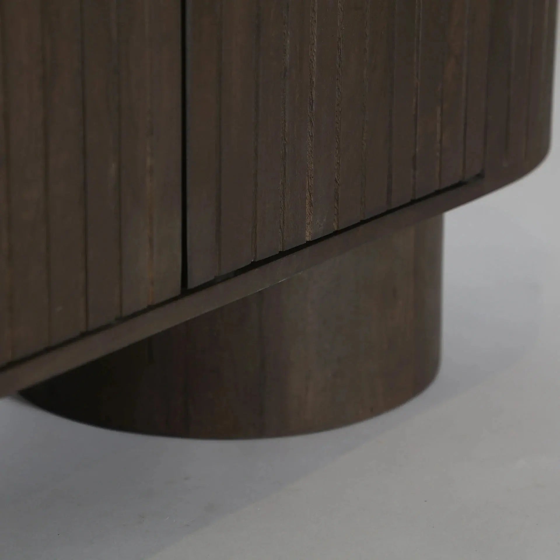 Buffet 4 Portes en Bois de Manguier Marron KOLGA - 180 cm KODU