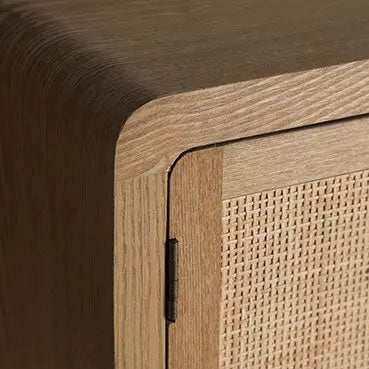 Buffet 4 Portes en Bois de Sapin DOAZIT - 160 cm KODU
