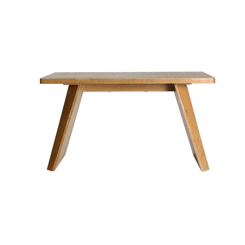 Bureau de Chambre en Bois MDF Marron Clair LAUZERTE - 140 x 70 cm KODU