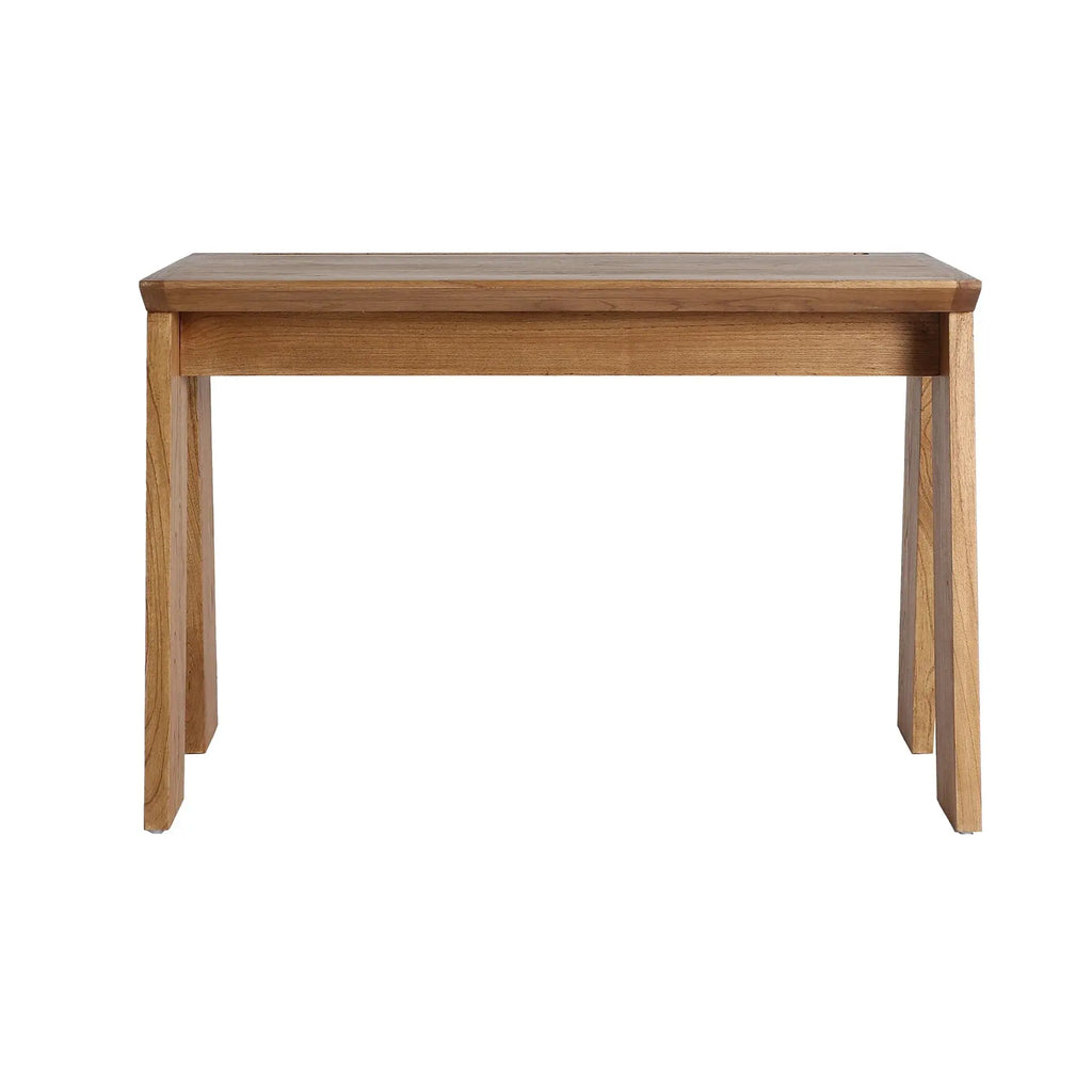 Bureau de Chambre en Bois de Mindi Marron MITO - 120 x 65 cm KODU