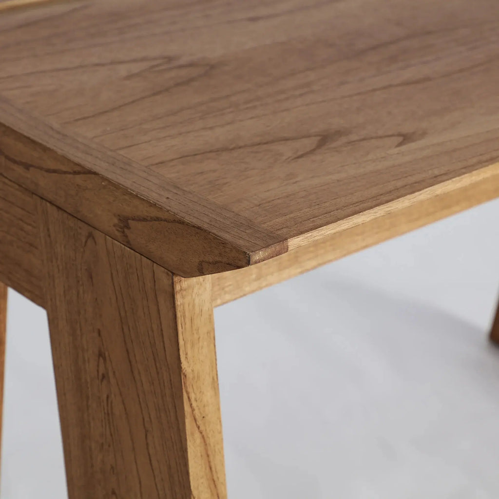 Bureau de Chambre en Bois de Mindi Marron MITO - 120 x 65 cm KODU