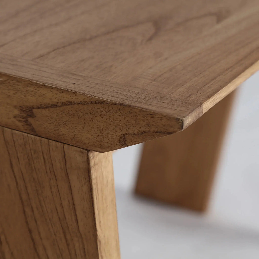 Bureau de Chambre en Bois de Mindi Marron MITO - 120 x 65 cm KODU