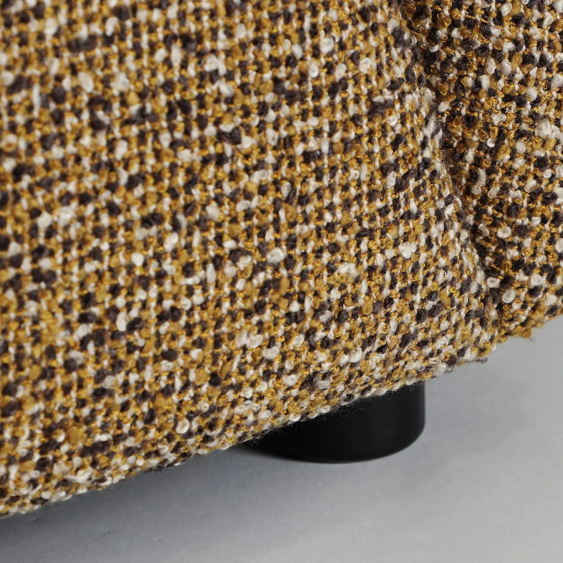 Canapé d'Angle Tissu Brun ARBOIS - 160 x 280 cm KODU