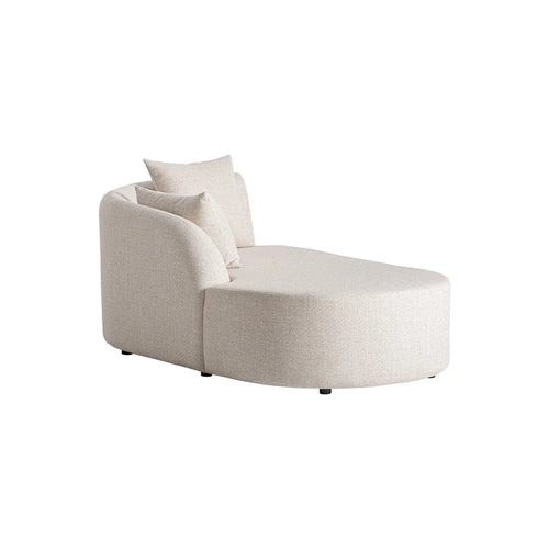 Chaise Longue Imperméable Beige VITZNAU - 96 x 180 cm KODU