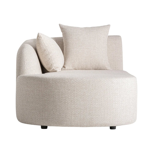 Chaise Longue Imperméable Beige VITZNAU - 96 x 180 cm KODU