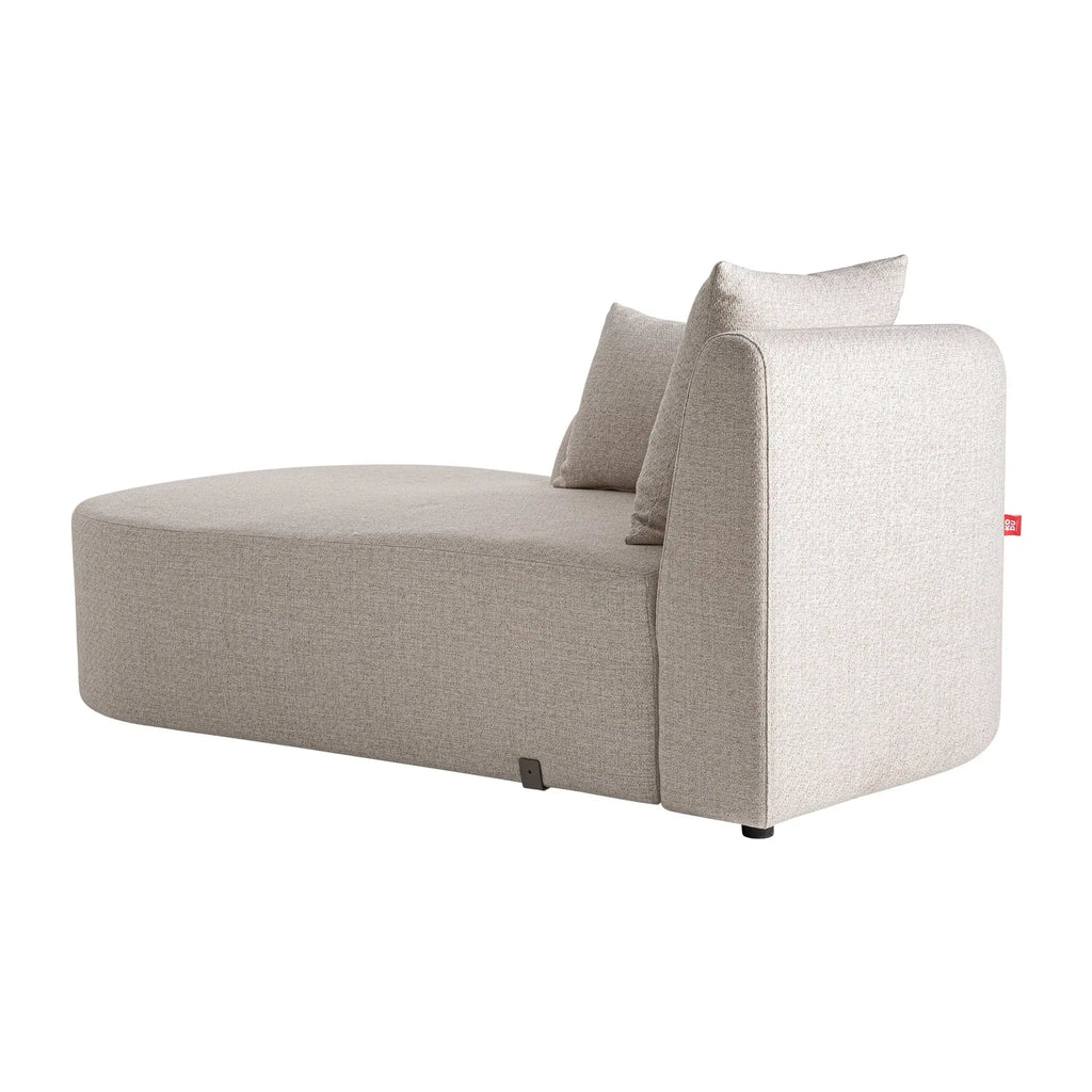 Chaise Longue Imperméable Beige VITZNAU - 96 x 180 cm KODU