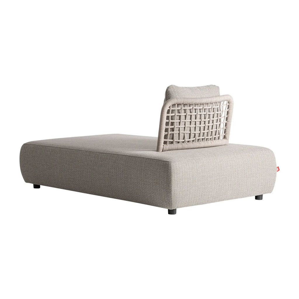 Chaise Longue Imperméable Taupe LENK - 102 x 184 cm KODU