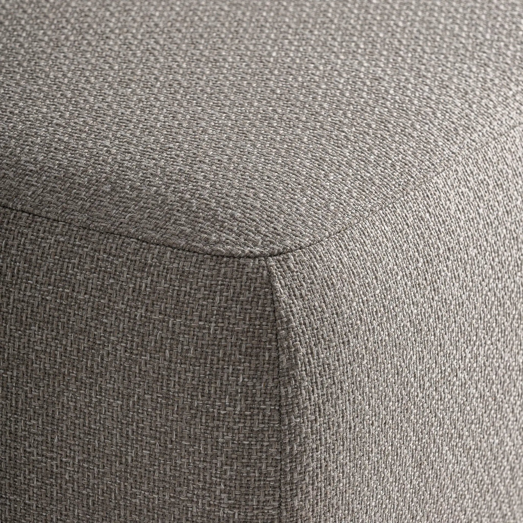 Chaise Longue Imperméable Taupe LENK - 102 x 184 cm KODU