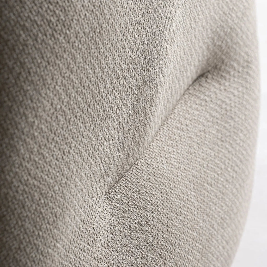 Chaise Longue Imperméable Taupe ZERMATT - 100 x 175 cm KODU