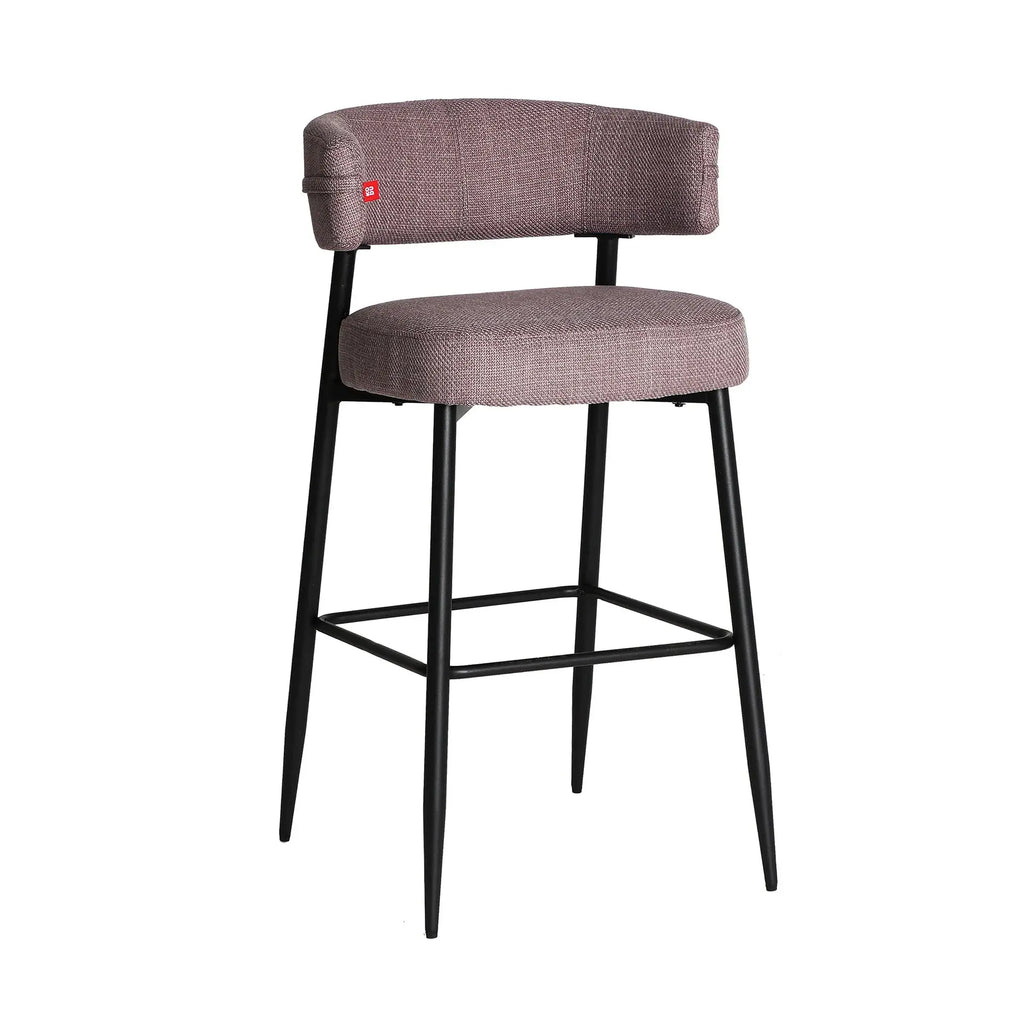 Chaise de Bar Violet MERANO - 55 x 55 cm KODU