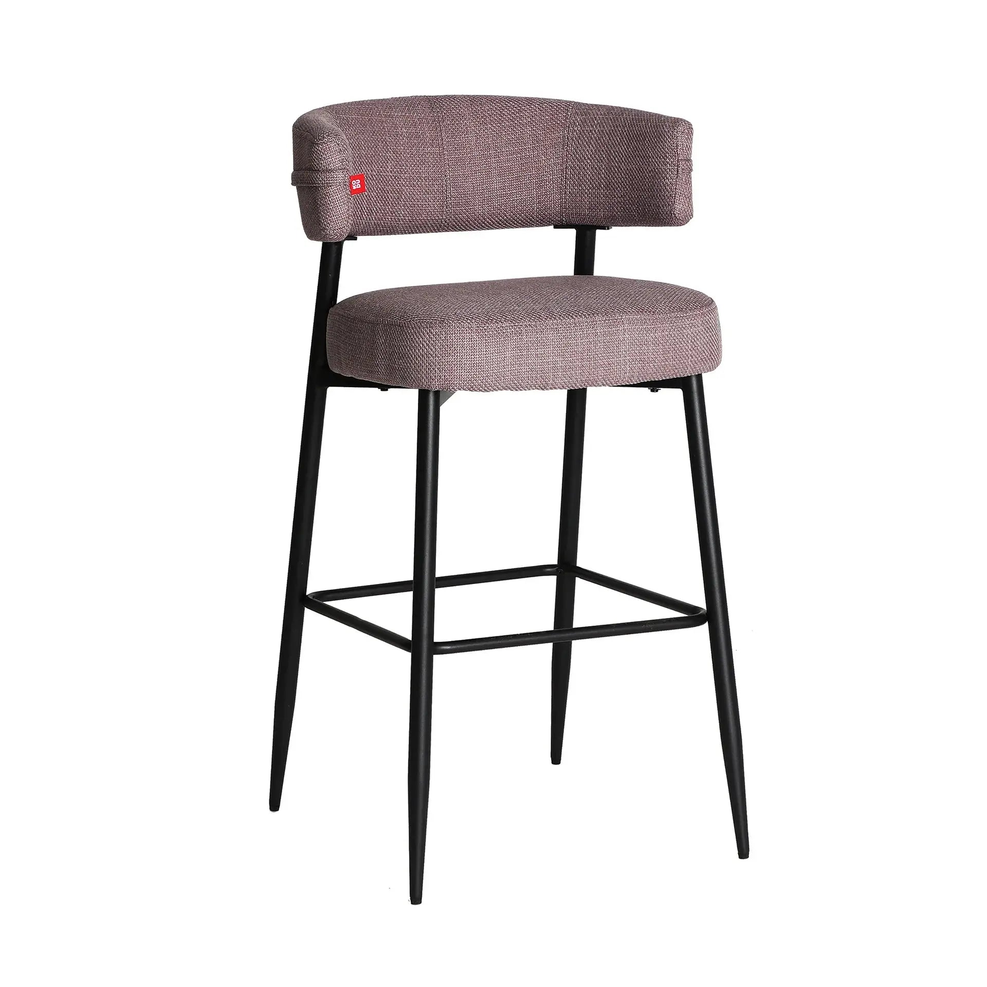 Chaise de Bar Violet MERANO - 55 x 55 cm KODU