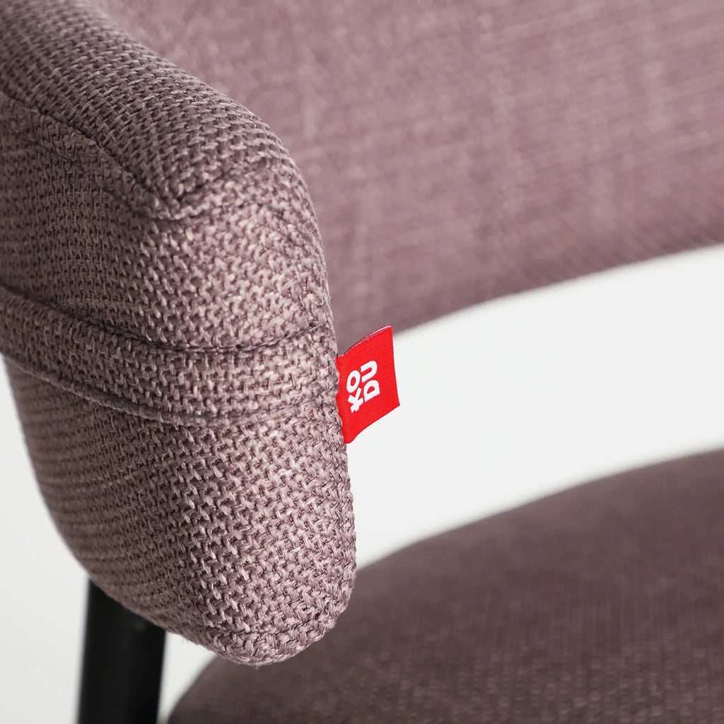 Chaise de Bar Violet MERANO - 55 x 55 cm KODU