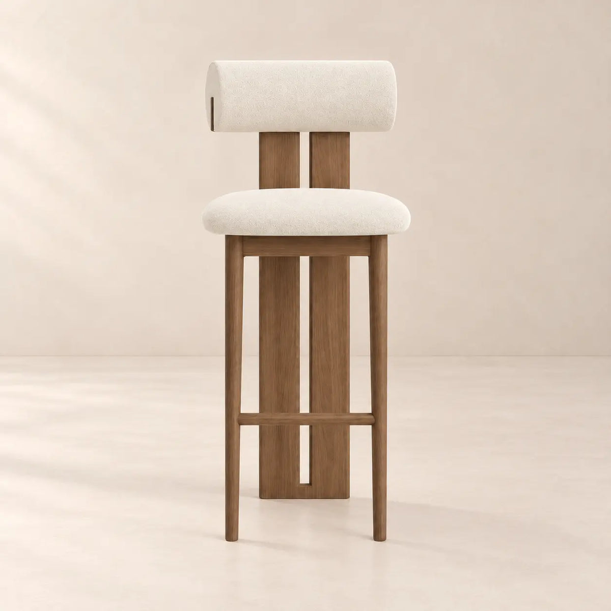 Chaise de bar BETTY avec dossier cylindrique