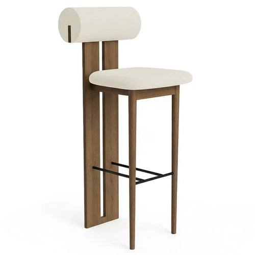 Chaise de Bar en Bois BETTY - 65 X 95cm Hawali Home