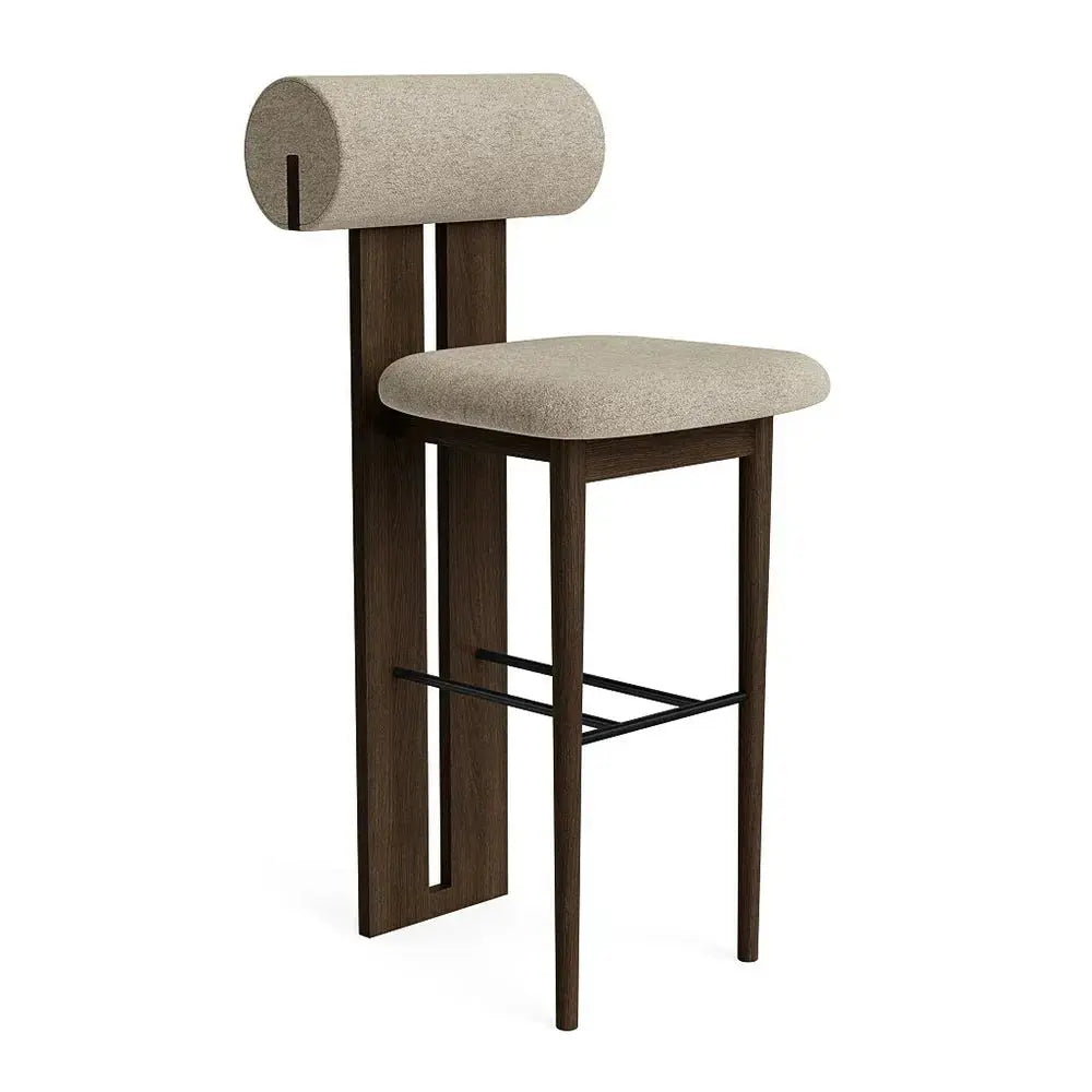 Chaise de Bar en Bois BETTY - 65 X 95cm Hawali Home