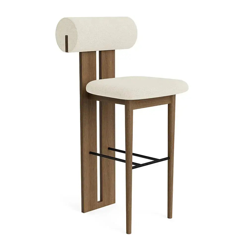 Chaise de Bar en Bois BETTY - 65 X 95cm Hawali Home
