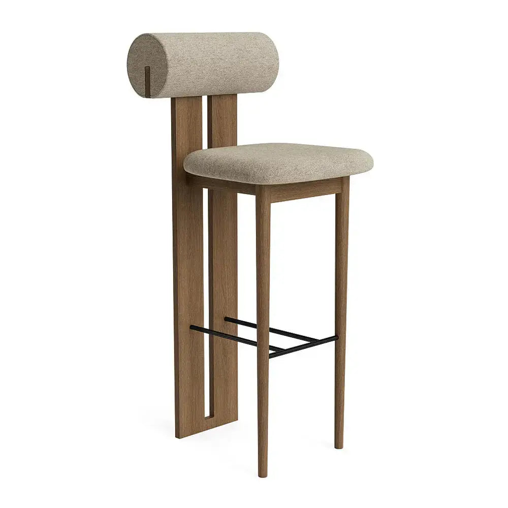 Chaise de Bar en Bois BETTY - 65 X 95cm Hawali Home