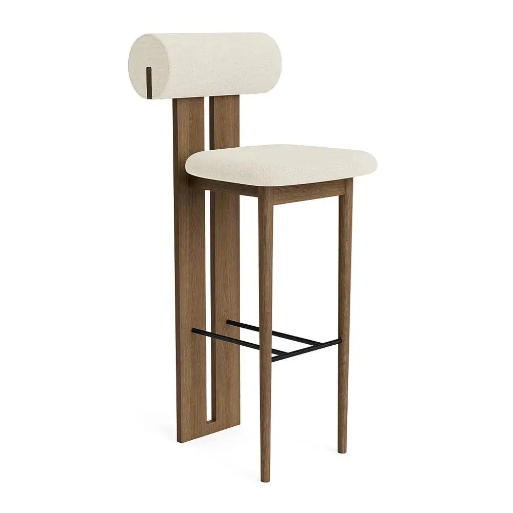 Chaise de Bar en Bois BETTY - 65 X 95cm Hawali Home
