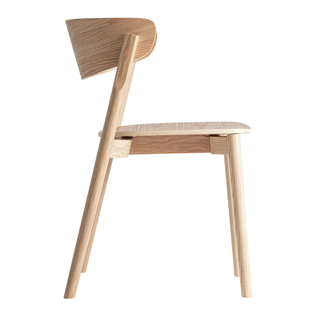 Chaise de Cuisine en Bois WIELER - 50 x 52 cm KODU