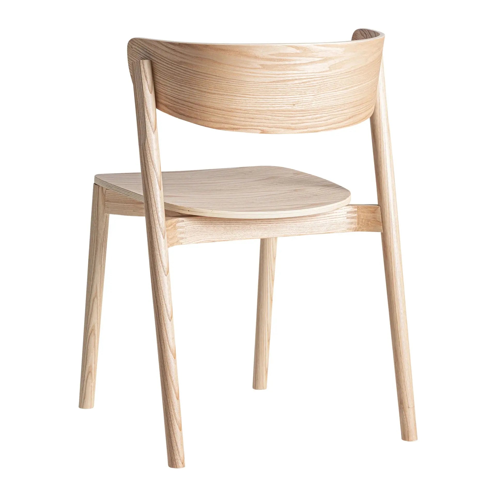 Chaise de Cuisine en Bois WIELER - 50 x 52 cm KODU