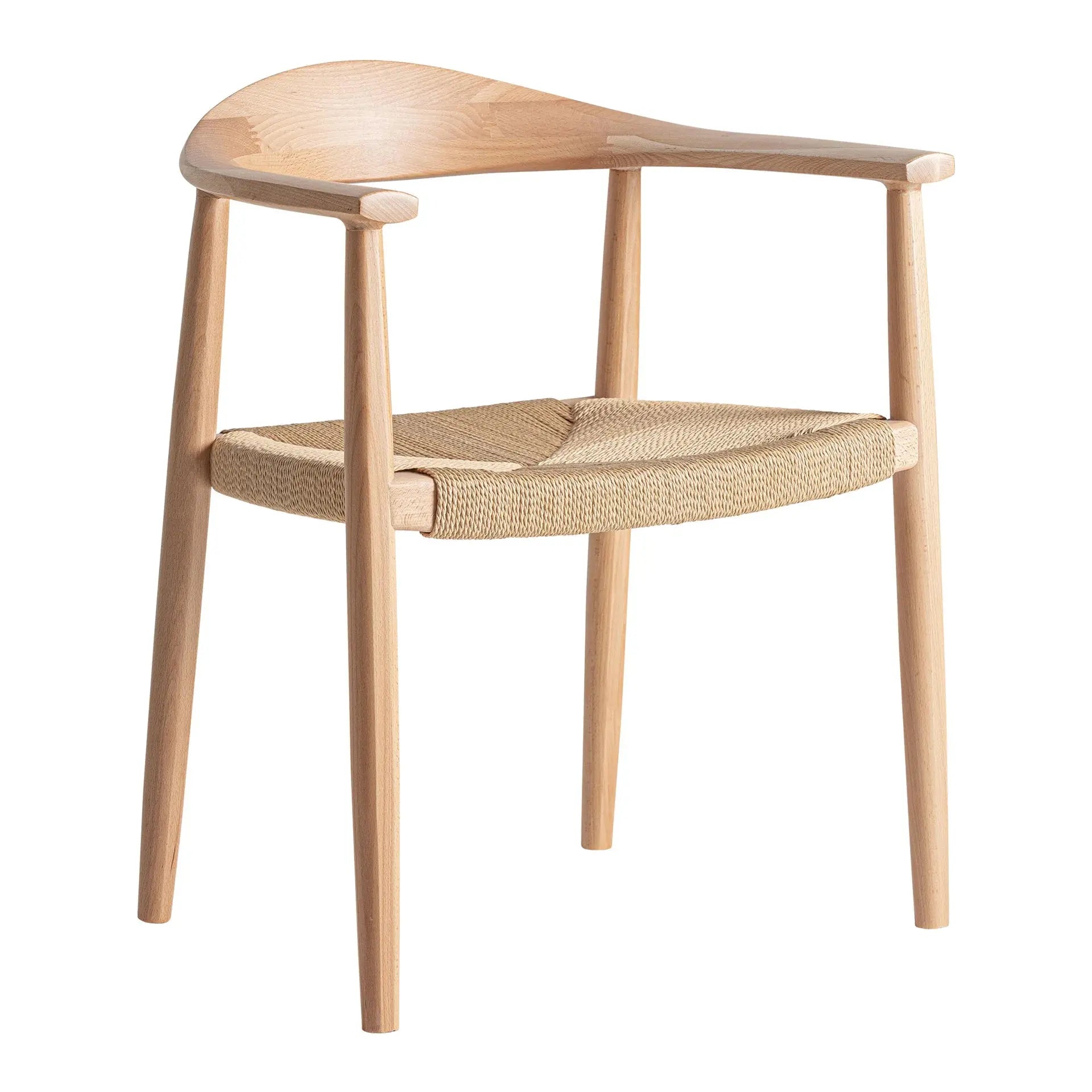 Chaise de Cuisine en Bois d'Hêtre WIELER - 50 x 52 cm KODU
