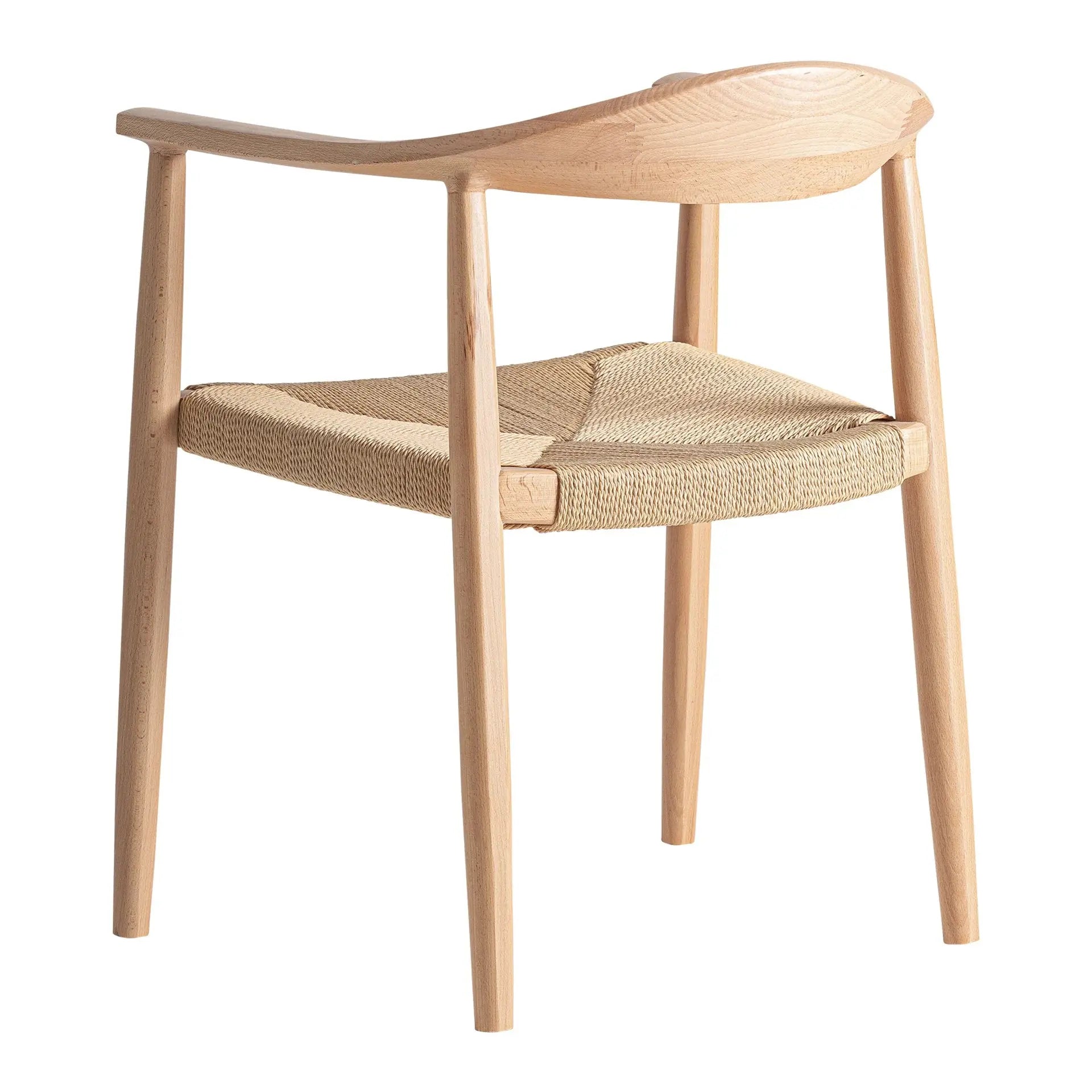 Chaise de Cuisine en Bois d'Hêtre WIELER - 50 x 52 cm KODU