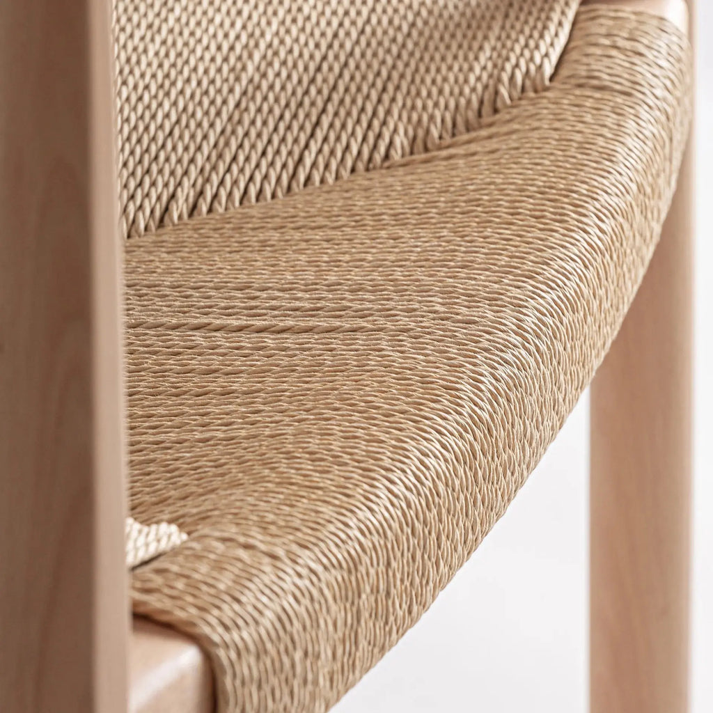 Chaise de Cuisine en Bois d'Hêtre WIELER - 50 x 52 cm KODU