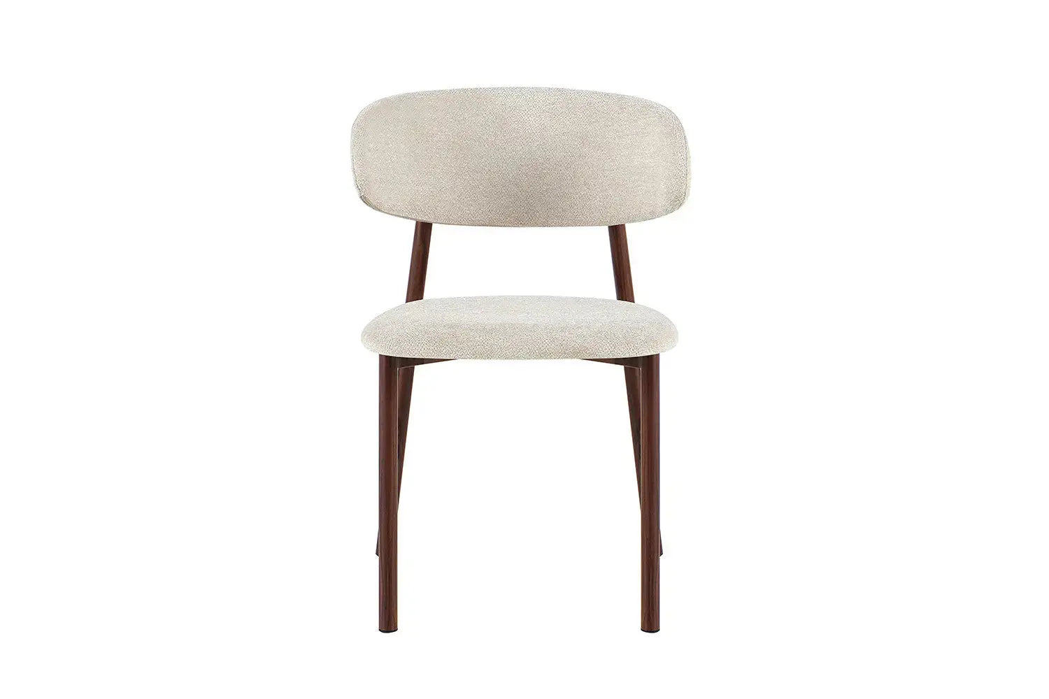 Chaise de Salle à Manger Effet Noyer INAYA - 53 x 52 cm Rousseau