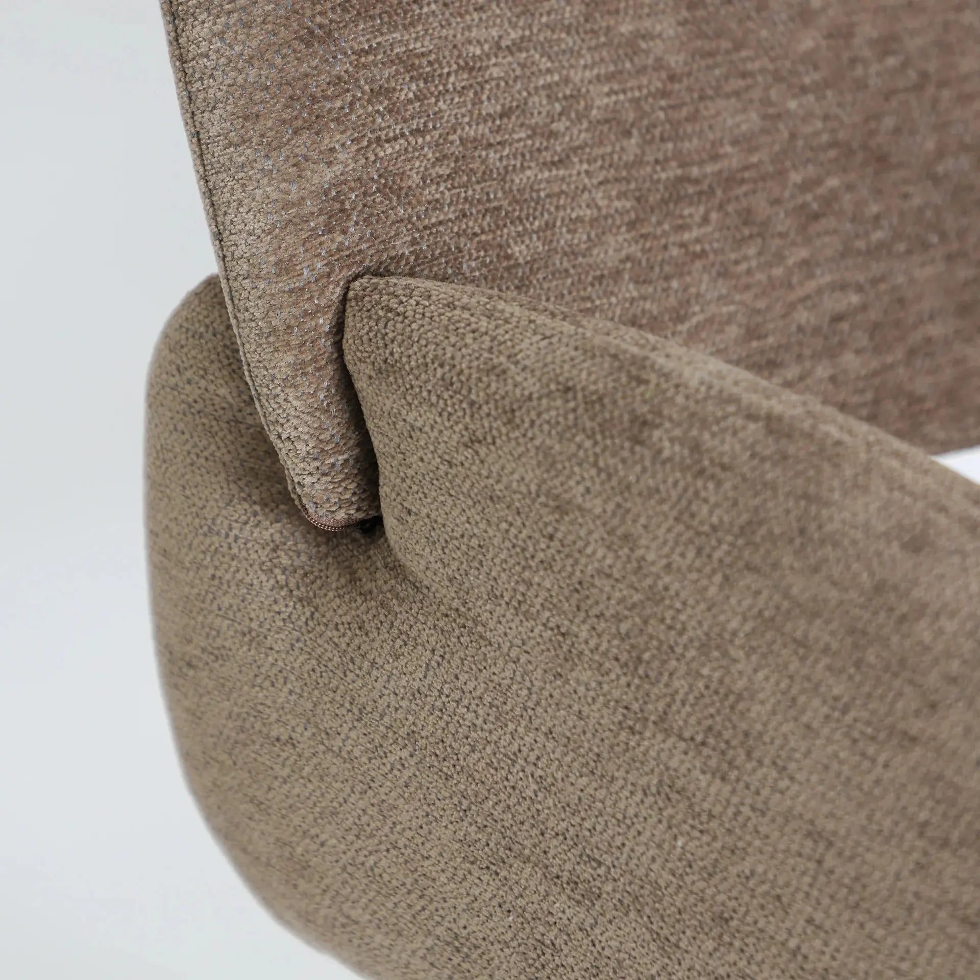 Chaise de Salle à Manger Taupe NOOR - 54 x 56 cm KODU