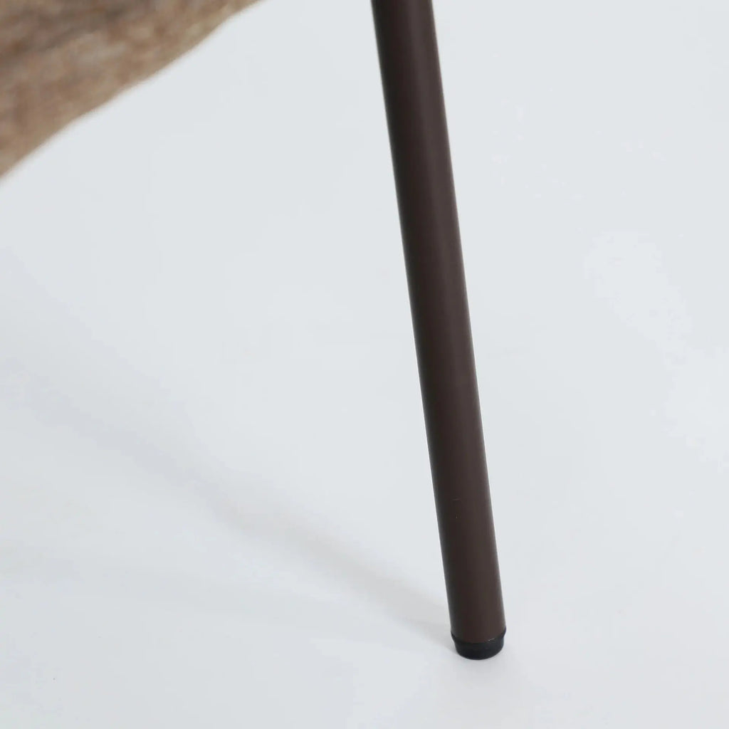 Chaise de Salle à Manger Taupe NOOR - 54 x 56 cm KODU